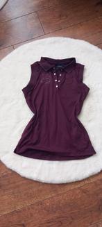 Mooi bordeaux rode hv polo top, Ophalen of Verzenden, Zo goed als nieuw, Dressuur, Bovenkleding