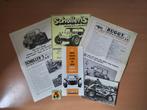 Folder verzameling : Schollen Woestijnrat Volkswagen Buggy, Ophalen of Verzenden, Gelezen, Algemeen