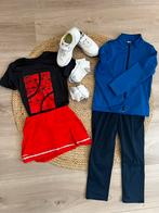 Complete set tenniskleding maat 122-128 (schoenen maat 31), Ophalen of Verzenden, Zo goed als nieuw, 122 t/m 128, Meisje