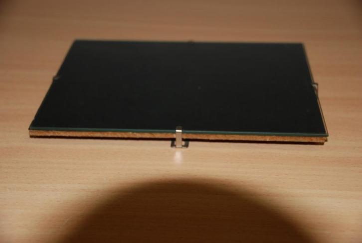 Fotolijstje / wisselijst.                       Met klemme, Huis en Inrichting, Woonaccessoires | Lijsten, Gebruikt, Minder dan 50 cm