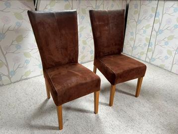 Gratis🪑 2 eetkamertafel stoelen incl. afneembare hoes(rits) beschikbaar voor biedingen