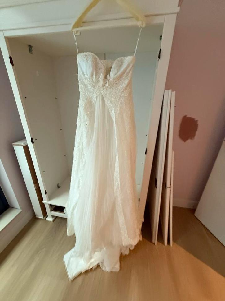 Pronovias Trouwjurk - Nieuw, nooit gedragen!, Kleding | Dames, Trouwkleding en Trouwaccessoires, Nieuw, Trouwjurk, Wit, Ophalen