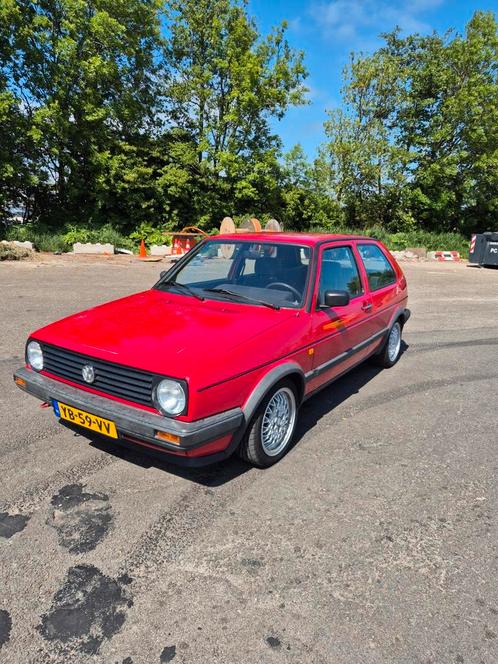 Volkswagen Golf 1.3 CL 40KW U9 1990 Rood, Auto's, Volkswagen, Particulier, Golf, Benzine, Hatchback, Handgeschakeld, Origineel Nederlands