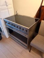 Smeg inductie fornuis 90cm (2019) - deels defect, Ophalen, Oven, Hete lucht, Niet werkend