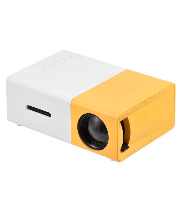 Nieuwe Zwarte Mini Projector, Audio, Tv en Foto, Beamers, Nieuw, LED, HD (720), Ophalen