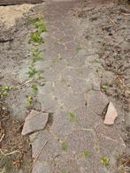 gratis  tegels, Tuin en Terras, Ophalen, Gebruikt, 5 tot 10 m², Beton