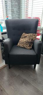 Oorfauteil wehkamp home antraciet, Ophalen, Zo goed als nieuw, 75 tot 100 cm, 50 tot 75 cm