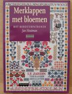 Jan Houtman merklappen met bloemen 5 x zie foto;s, Nieuw, Handborduren, Overige typen, Ophalen of Verzenden