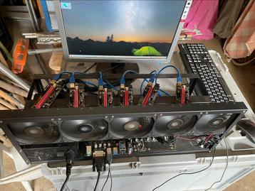 Mining rig/pc beschikbaar voor biedingen