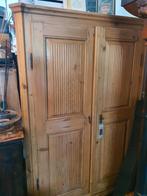Grenen Kast met Planken, Ophalen, 100 tot 150 cm, Landelijk, 50 tot 75 cm