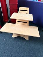 Houten Bureau Stahulp, Beige, Ophalen of Verzenden, Zo goed als nieuw, Bureaukruk