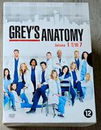 Grey's Anatomy - Seizoen 1 t/m 7 - 41DVD Box, Cd's en Dvd's, Ophalen of Verzenden, Zo goed als nieuw, Drama