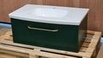 Luna Vintage badmeubel groen met spiegel 80 cm NIEUW, Huis en Inrichting, Badkamer | Badkamermeubels, Ophalen, Nieuw, 50 tot 100 cm