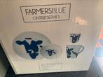 Farmersblue CAMPINA nieuw koeienservies /set16 delig, Huis en Inrichting, Keuken | Servies, Ophalen of Verzenden, Nieuw, Porselein