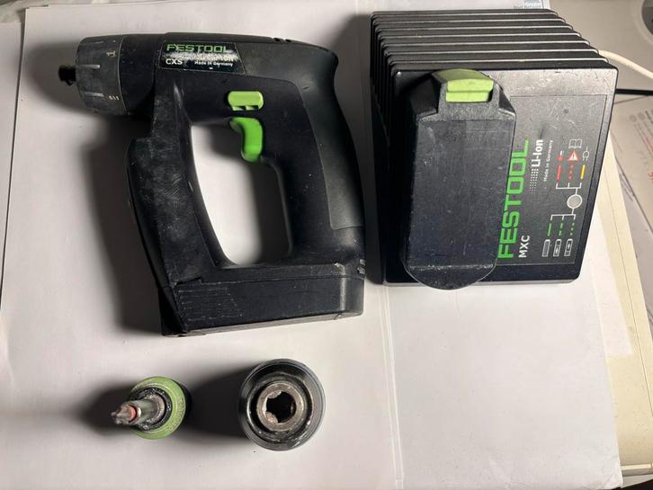 Festool CXS Schroefmachine met Accu, Doe-het-zelf en Verbouw, Gereedschap | Boormachines, Gebruikt, Boor- en Schroefmachine, Minder dan 400 watt