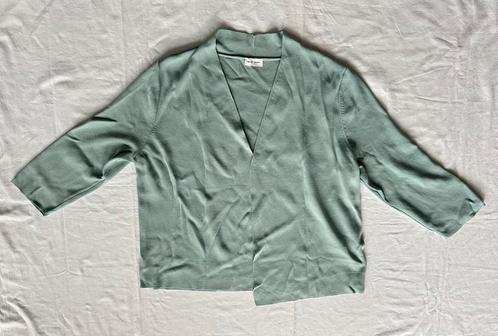Klassiek blauwgroen vest van Gerry Weber, Kleding | Dames, Truien en Vesten, Zo goed als nieuw, Maat 46/48 (XL) of groter, Geel