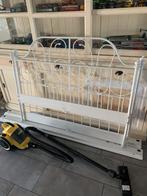 Stalen bed frame, Huis en Inrichting, Slaapkamer | Bedden, Tweepersoons, Zo goed als nieuw, Metaal, 140 cm
