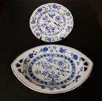 Uienbod en serveerschaal van Meissen porselein, Antiek en Kunst, Antiek | Porselein, Verzenden