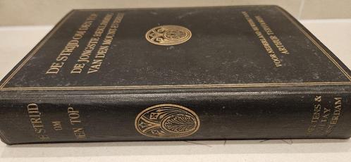 de strijd om den top;, de jongste beklimming van den mount-e, Antiek en Kunst, Antiek | Boeken en Bijbels, Ophalen of Verzenden