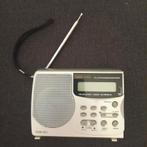Tom-Tec WBR 1000 portable radio met klok en alarmfunctie, Audio, Tv en Foto, Radio's, Ophalen of Verzenden, Gebruikt, Radio
