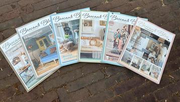 Brocante Blog magazine tijdschrift 2018 jaargang 6 x beschikbaar voor biedingen