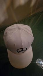 Mercedes F1 pet 2024 wit groen, Onbekend, One size fits all, Ophalen of Verzenden, Pet