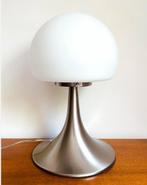 Mushroom lamp met, Huis en Inrichting, Lampen | Tafellampen, Ophalen of Verzenden, Zo goed als nieuw, Glas, Minder dan 50 cm