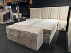 Voorraad | Luxe Bed / Boxsprings Met Opbergruimte - Utrecht, Ophalen, Eric Kuster, Modern, Velvet, Bouclé, 200 cm, 160 cm
