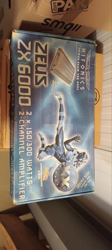 Hifonics Zeus ZX6000 Versterker - Nieuw in Doos! beschikbaar voor biedingen
