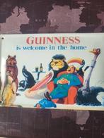 GUINNESS BEER - 115 -    "G U I N N E S S  .........., Ophalen, Nieuw, Reclamebord, Plaat of Schild, Overige merken