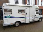 Keurig nette Chausson 70 camper met 1,9 diesel met turbo, Caravans en Kamperen, Reservewiel, Luifel, Ringverwarming, Fiat
