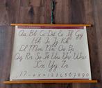 Schoolplaat/letterkaart, kinderkamer decoratie, Ophalen, Gebruikt, Wanddecoratie