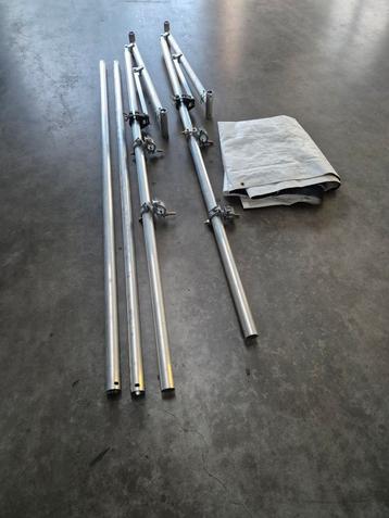 Aluminium rolsteiger regenkap euroscaffold nieuwstaat beschikbaar voor biedingen