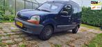 Renault Kangoo 1.6-16V ROLSTOELCOMBI NWE APK AIRCO, Gebruikt, Blauw, Origineel Nederlands, Bedrijf