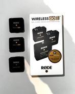 Røde Wireless Go II Microfoon, Muziek en Instrumenten, Microfoons, Overige typen, Ophalen of Verzenden, Zo goed als nieuw