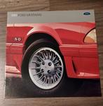 Ford Mustang brochure 1989, Ophalen of Verzenden, Zo goed als nieuw, Ford