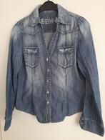 Geisha jeans blouse, Blauw, Maat 38/40 (M), Ophalen of Verzenden, Geisha