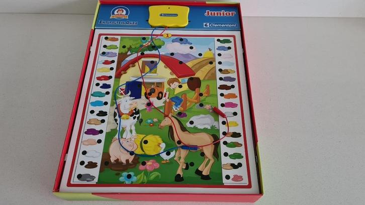 Clementoni Interactieve Quiz Junior, Kinderen en Baby's, Speelgoed | Educatief en Creatief, Ontdekken, Met licht, Ophalen