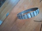 Mooie onbeschadigde vintage armband (zilv./parelmoer), Verzenden, Nieuw, Zilver, Staal