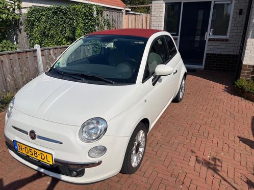 Fiat 500 C 0.9 TwinAir 86PK|HALF LEER|CABRIO|AIRCO, Auto's, Fiat, Particulier, ABS, Airbags, Airconditioning, Centrale vergrendeling