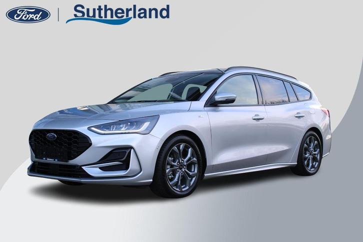 Ford Focus Wagon 1.0 EcoBoost Hybrid ST Line X 155pk | Trekh, Auto's, Ford, Te koop, Focus, ABS, Achteruitrijcamera, Adaptive Cruise Control
