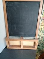 Vintage school krijt bord 75 X 43 CM MOOIE STAAT verkerend., Ophalen of Verzenden