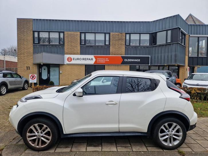Nissan Juke 1.2 Dig-t 2016 Wit, Auto's, Nissan, Bedrijf, Te koop, Juke, ABS, Airbags, Airconditioning, Boordcomputer, Centrale vergrendeling