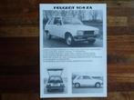 Peugeot 104 ZA (1986), Boeken, Verzenden, Nieuw, Peugeot
