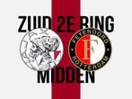 2x Ajax Feyenoord Zuid 2e Ring Naast Elkaar, Tickets en Kaartjes, Losse kaart, Twee personen, December