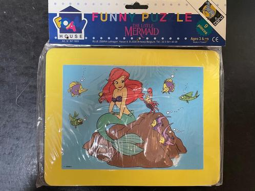 Puzzel Kleine Zeemeermin kind 2-3jr grote zachte stukken, Kinderen en Baby's, Speelgoed | Kinderpuzzels, Nieuw, 2 tot 4 jaar, Minder dan 10 stukjes
