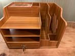 Houten Bureau Organizer, Ophalen of Verzenden, Gebruikt