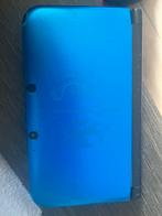 Nitendo 3ds XL met lader blauw, Spelcomputers en Games, Spelcomputers | Nintendo 2DS en 3DS, Ophalen, Zo goed als nieuw, 3DS