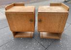 Nachtkastjes, Huis en Inrichting, Ophalen, Gebruikt, Hout, Minder dan 45 cm