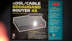 SITECOM xDSL/CABLE BROADBAND ROUTER 4S, Computers en Software, Ophalen of Verzenden, Gebruikt, Router